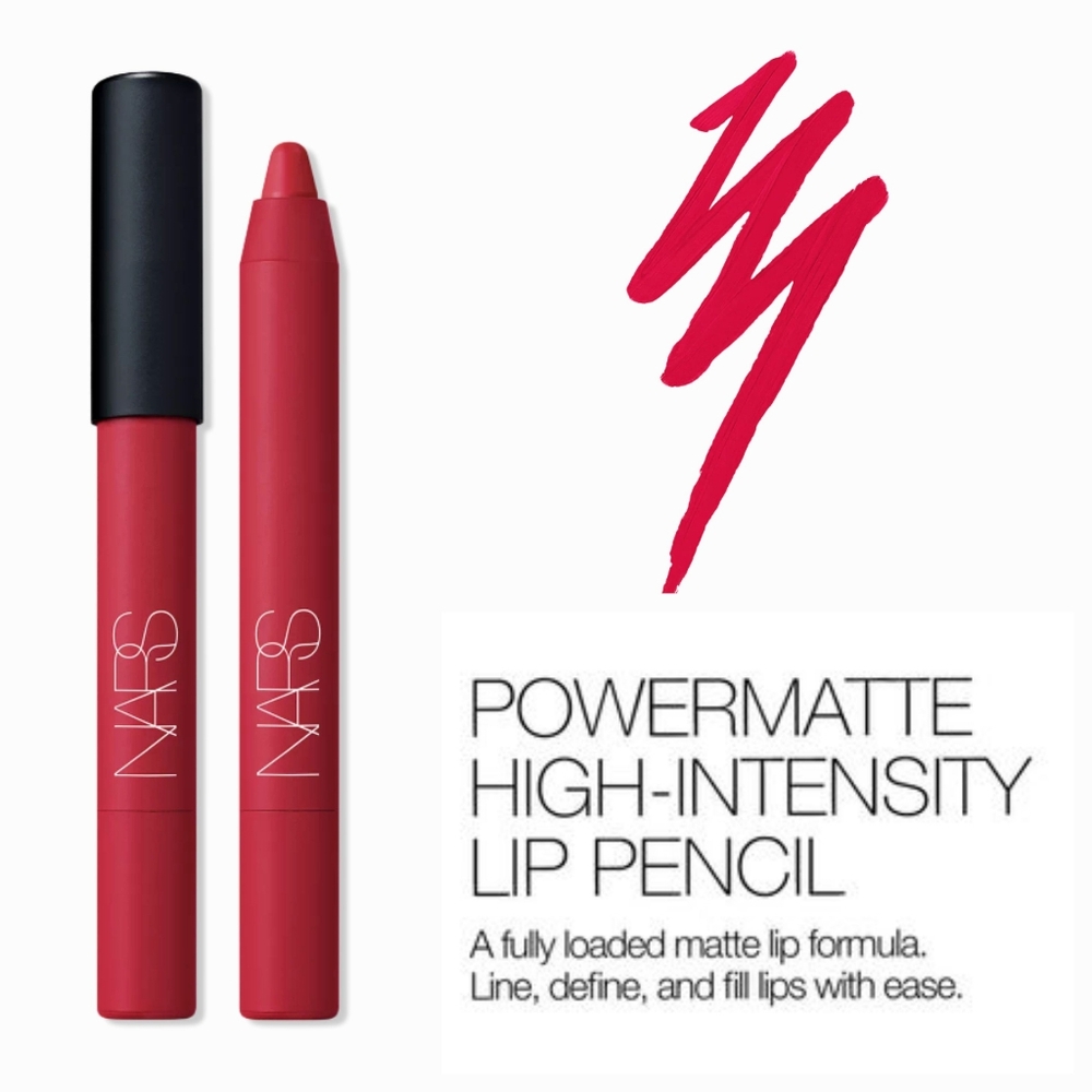 NARS NIB Powermatte High Intensity Lip Pencil "Midnight Rider" (classic red)
